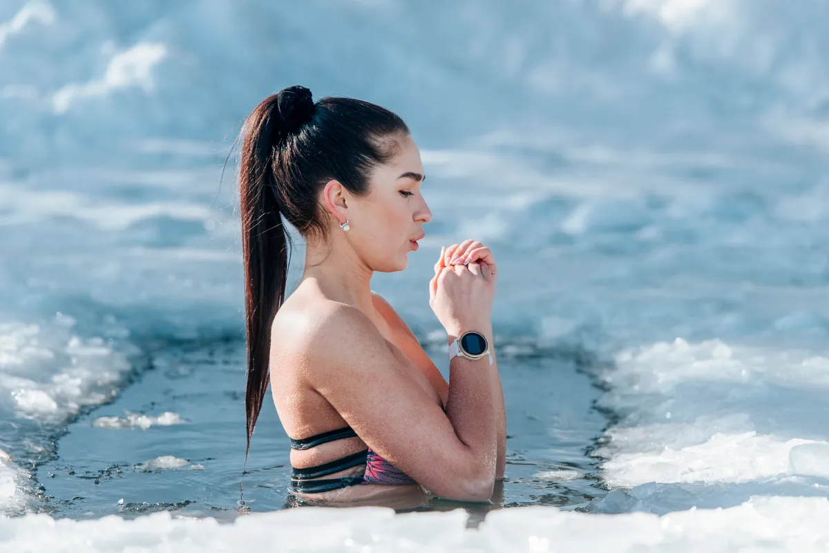 bain glacé